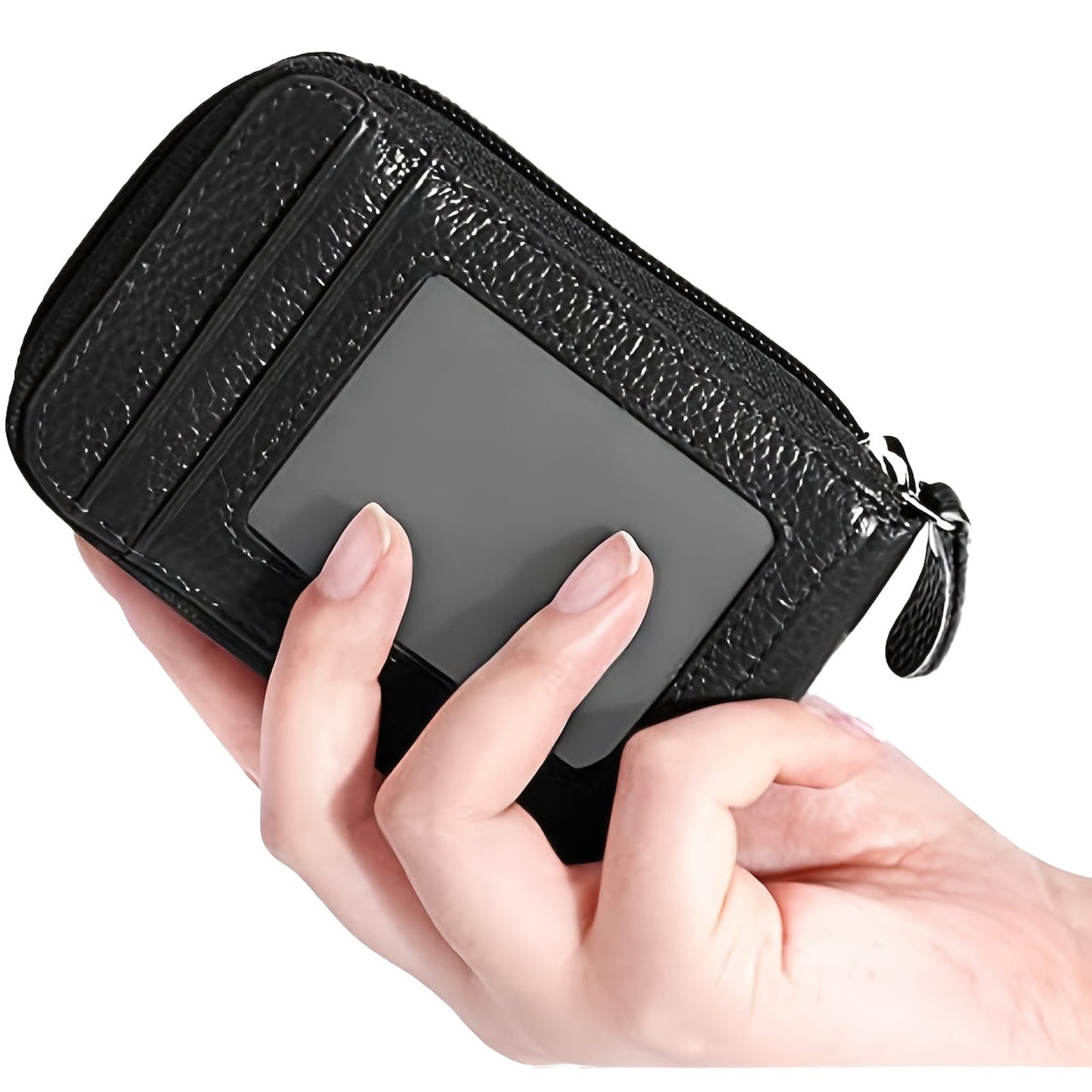 Genuine Leather Credit Card Wallet Stylish & Functional