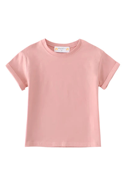 Adorable In Pink: Must-Have Basic T-Shirt For Babies And Toddlers! - LuckeLadybug LLC