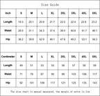 LuckeLadybug Swim Shorts Men with Size Guide for Comfortable Fit and Stylish Design
