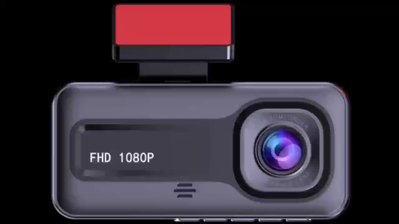 3 Channel Dash Cam 2k With Dual Lens