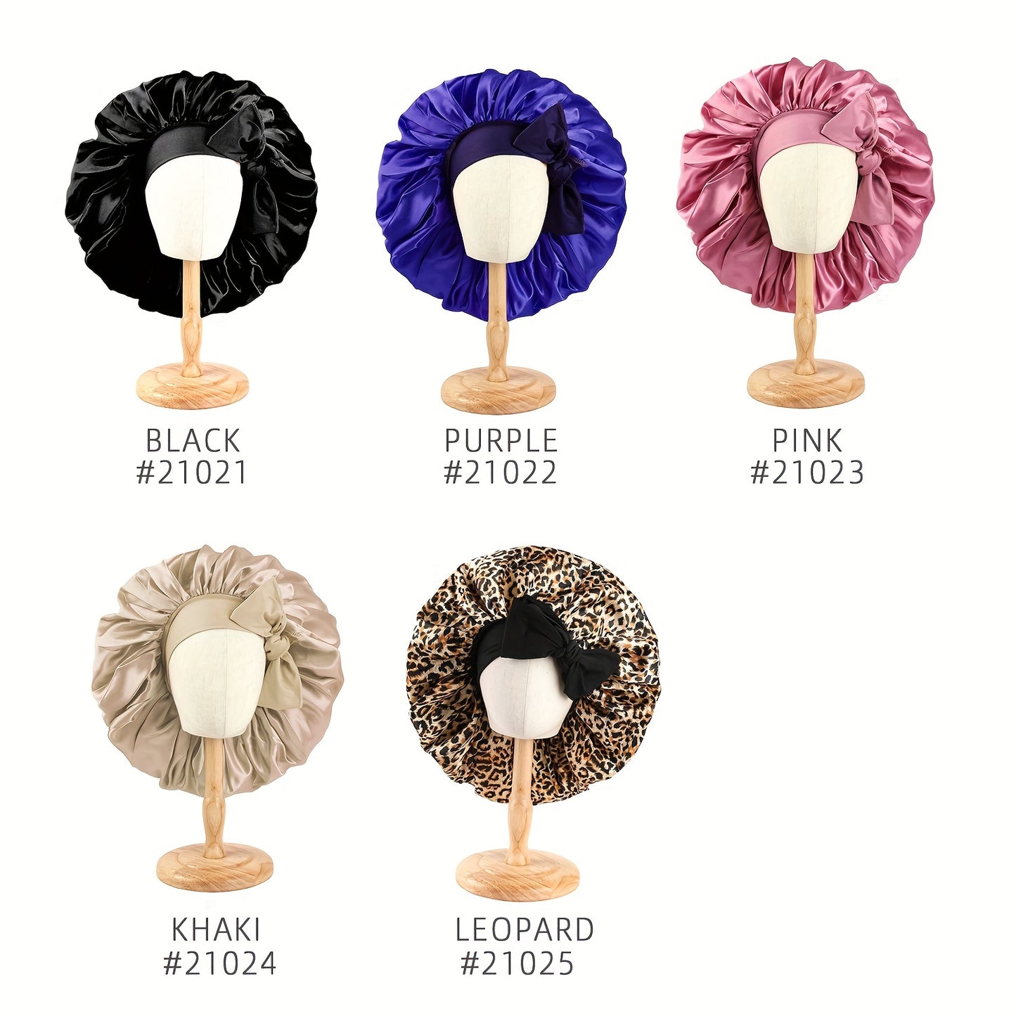 Large Satin Bonnet For Sleeping Stylish & Soft