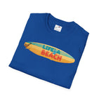 Lifes A Beach Text Stylish Summer Apparel Softstyle T-Shirt