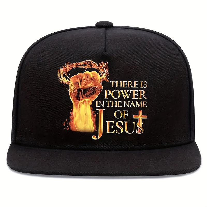 Jesus Letter Print Baseball Cap Trendy Style