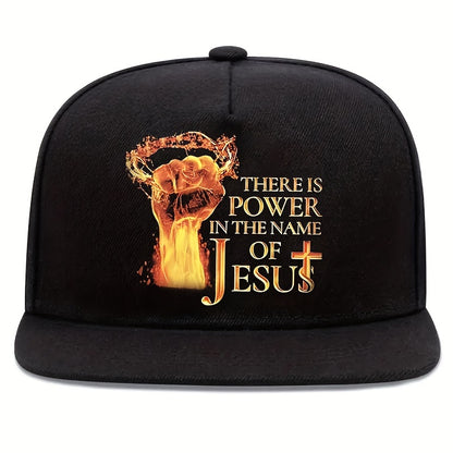 Jesus Letter Print Baseball Cap Trendy Style
