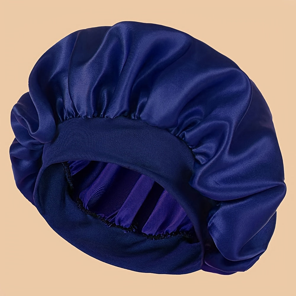 Unscented Silk Satin Sleep Cap Pink