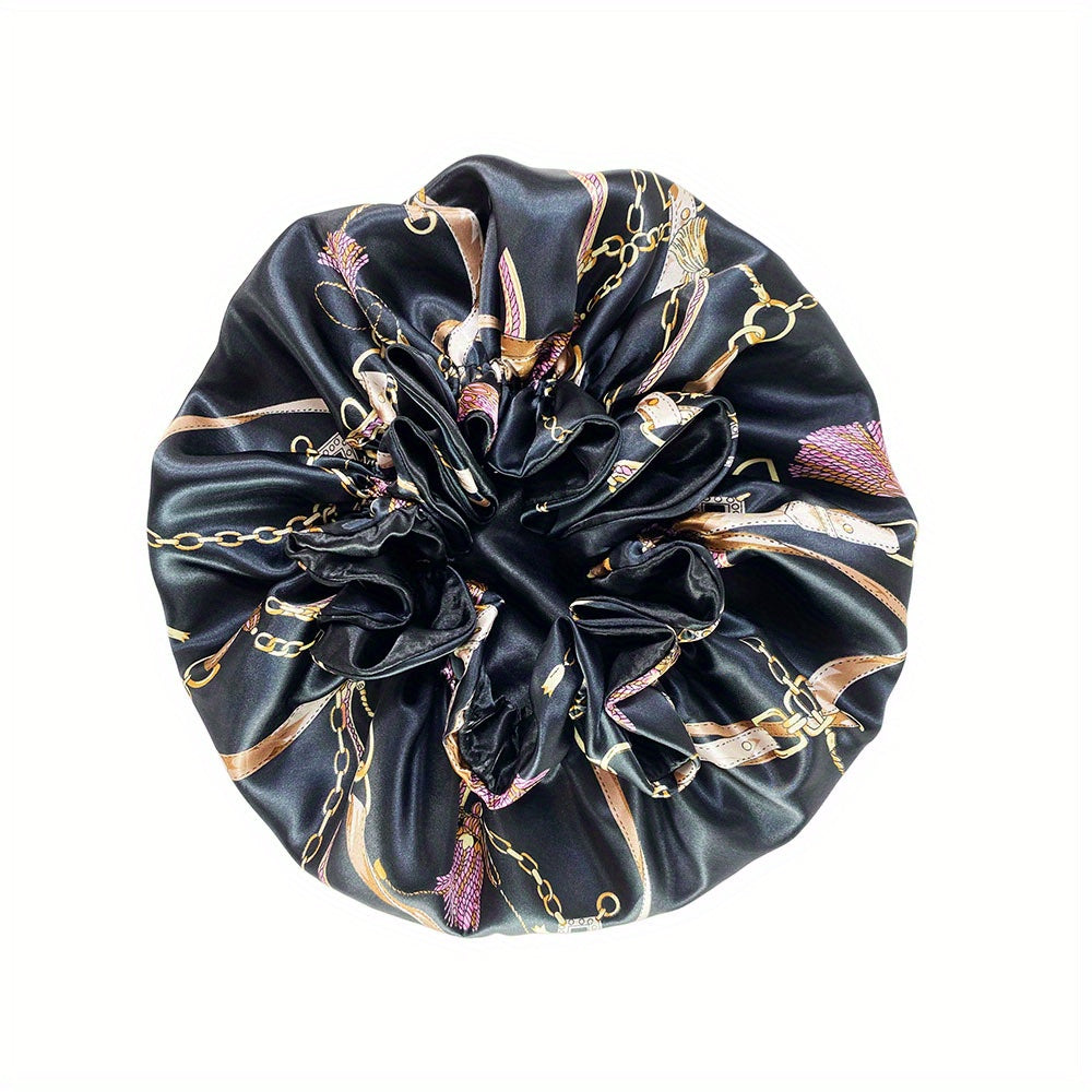 Double Layer Satin Bonnet For Women