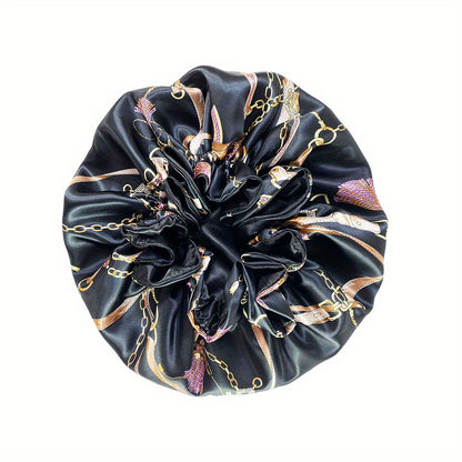 Double Layer Satin Bonnet For Women