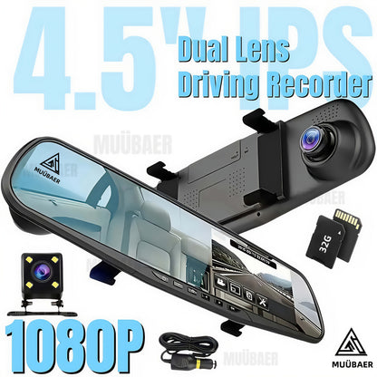Hd Dash Cam With Night Vision Dual Lens