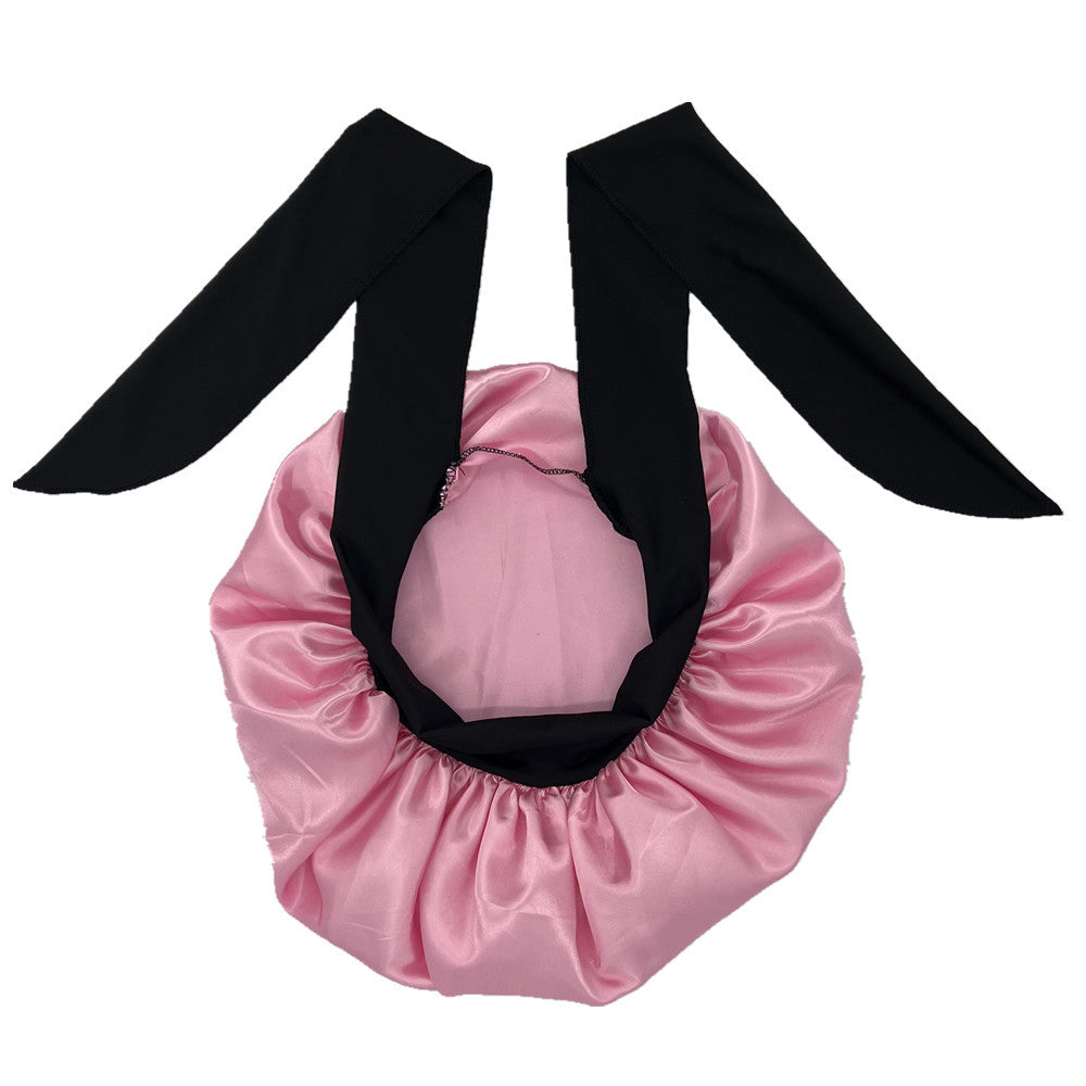 Jumbo Satin Sleep Bonnet For Hair Care