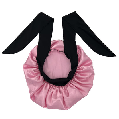 Jumbo Satin Sleep Bonnet For Hair Care