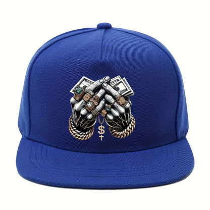 Dollar Sign Snapback Hat Trendy Style