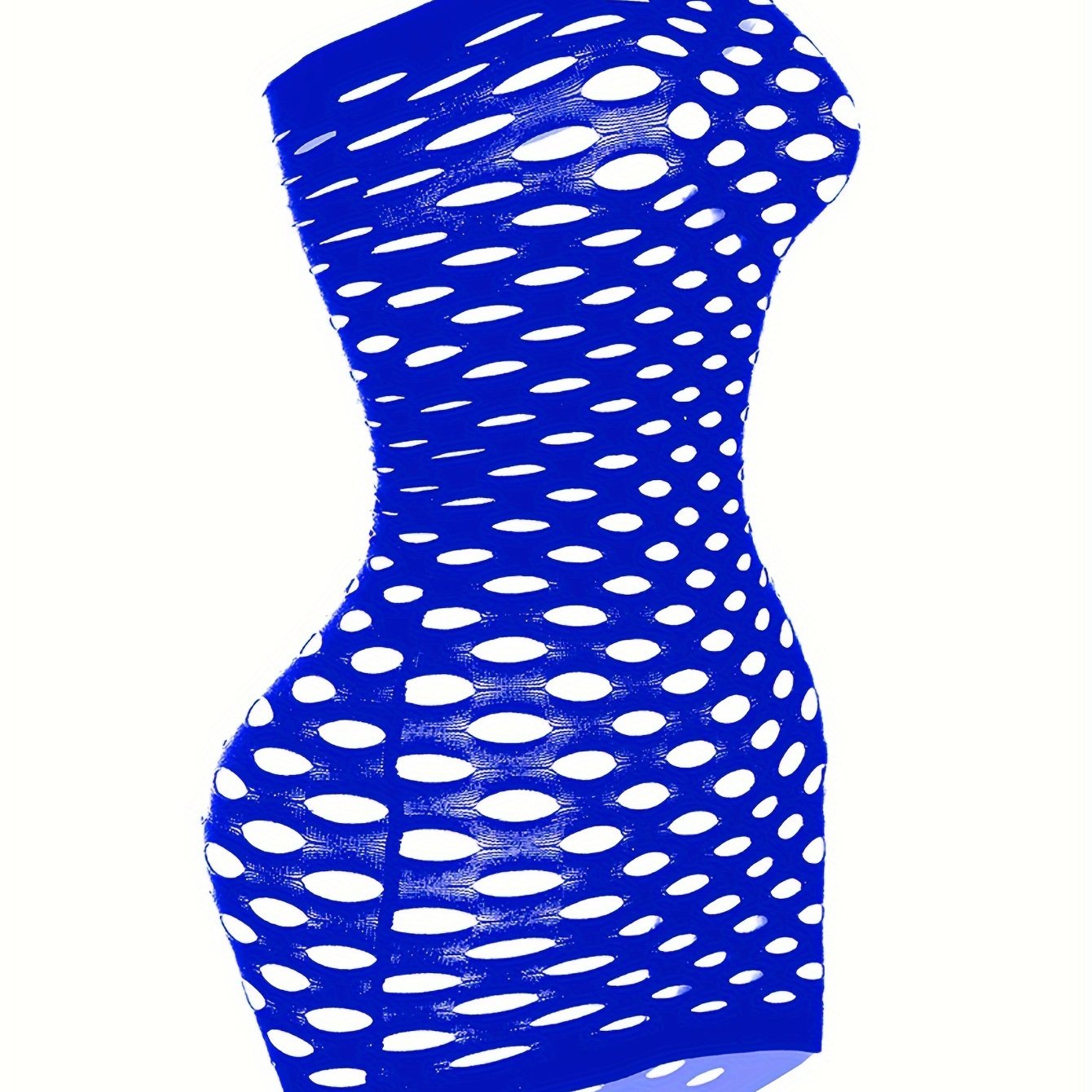 Alluring Ripped Fishnet Bodycon Dress - Ultra-Sexy Women's Lingerie Bodystocking