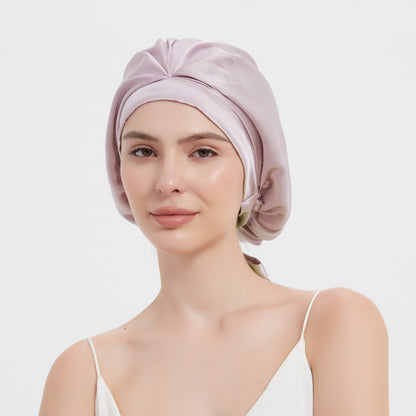 100% Silk Bonnet For Women Hair Care