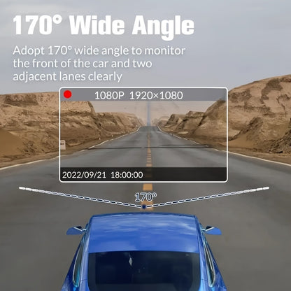 3 Channel Dash Cam With Night Vision