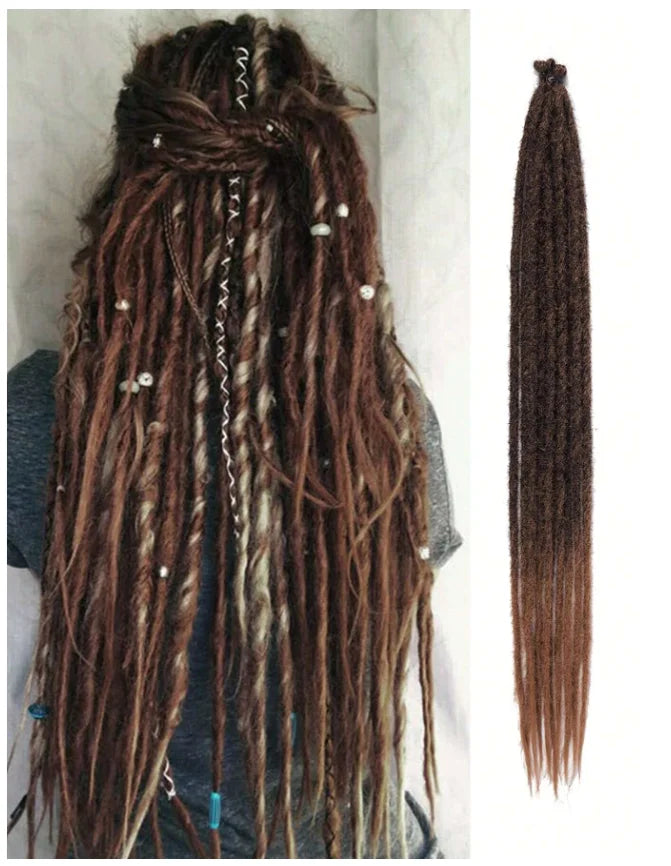 24 Inch Synthetic Dreadlock Extensions