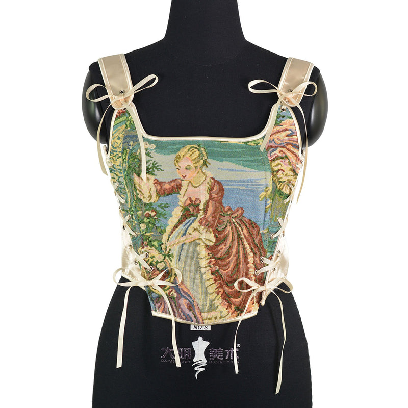Vintage Floral Corset Corset for Style