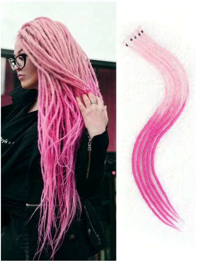 24 Inch Synthetic Dreadlock Extensions
