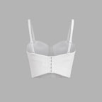 Floral Corset Bone Lace Top