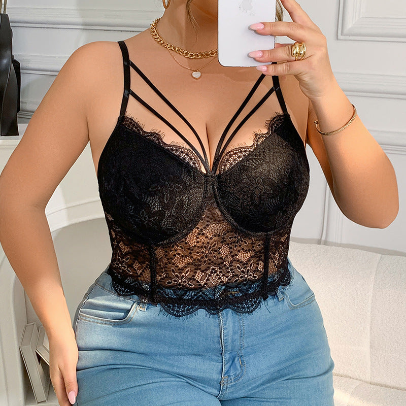 Lace Corset Top for Effortless Style