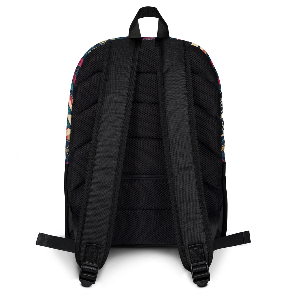 Michelle Pfeiffer Portrait Pattern Canvas Backpack