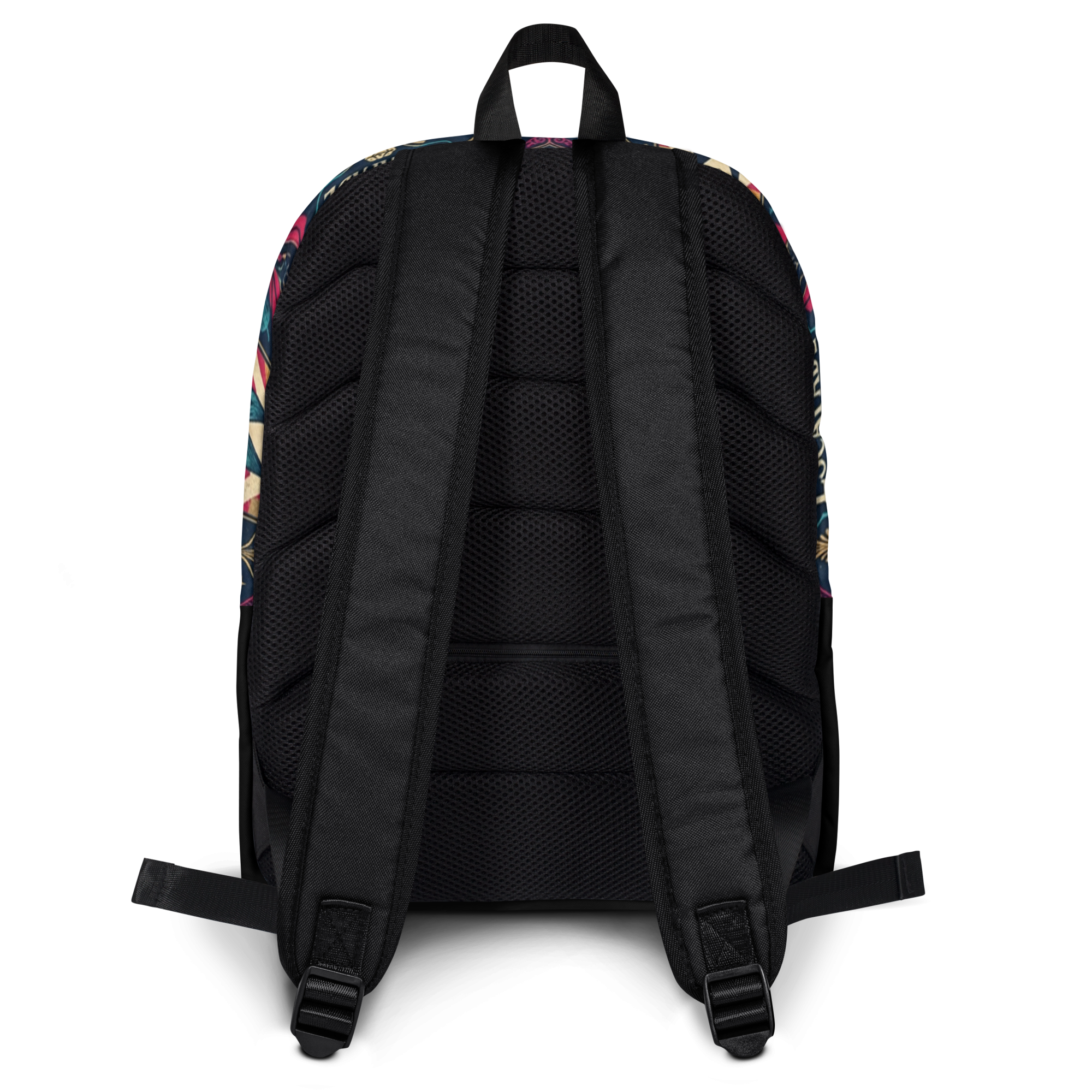 Michelle Pfeiffer Portrait Pattern Canvas Backpack