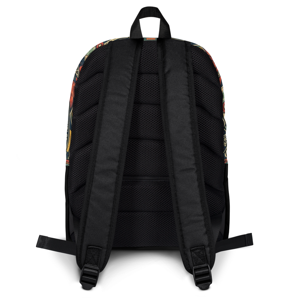 WCPO Unisex Heavy-Duty Daily Backpack with Laptop Sleeve