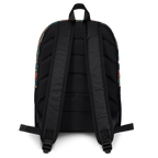 Isla Fisher-Inspired Graphic Print Canvas Backpack