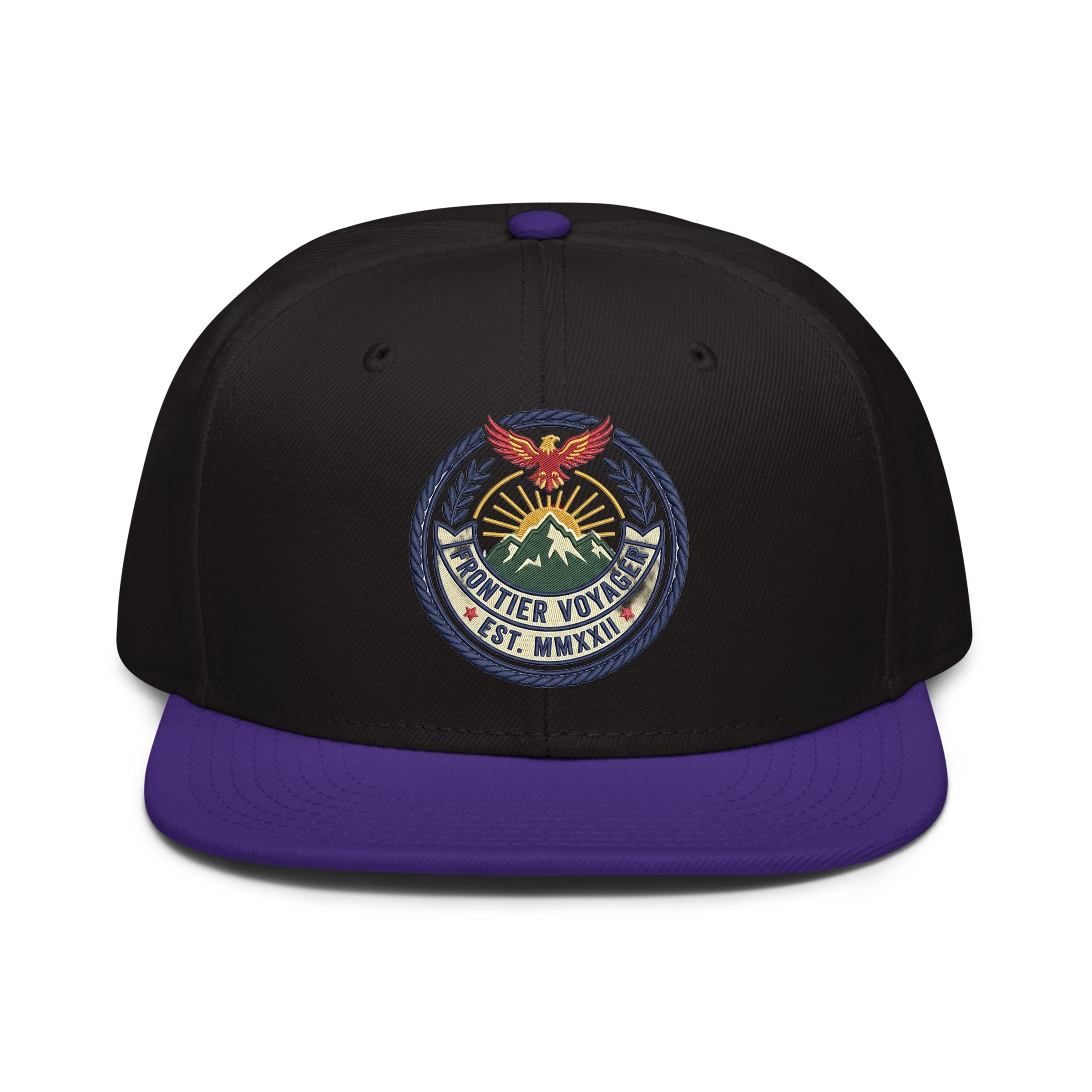 Deportación Statement Embroidered Snapback Hat