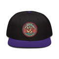 Oman Map Silhouette Custom Embroidered Snapback Hat