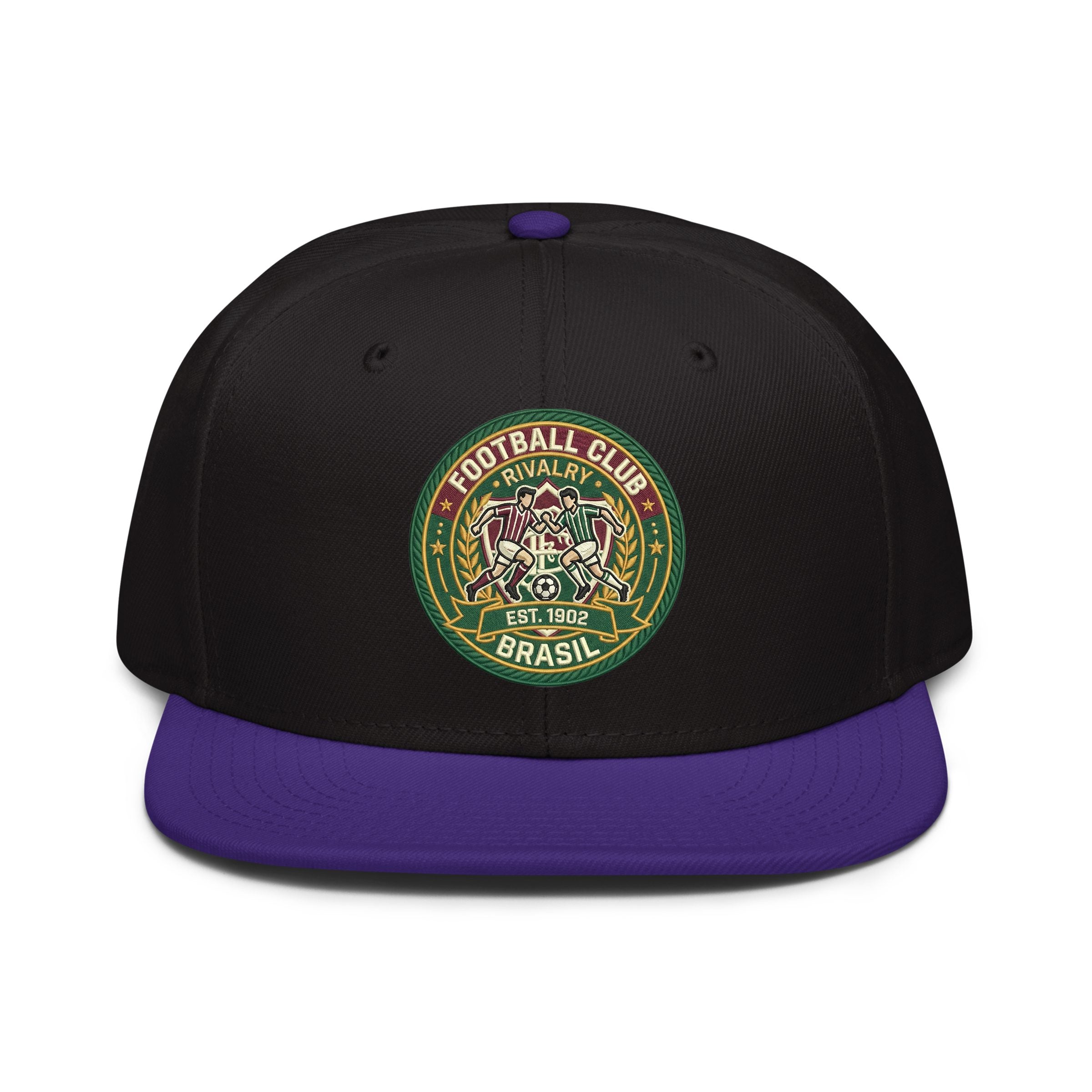 Fluminense vs Palmeiras Matchup Embroidered Snapback Hat