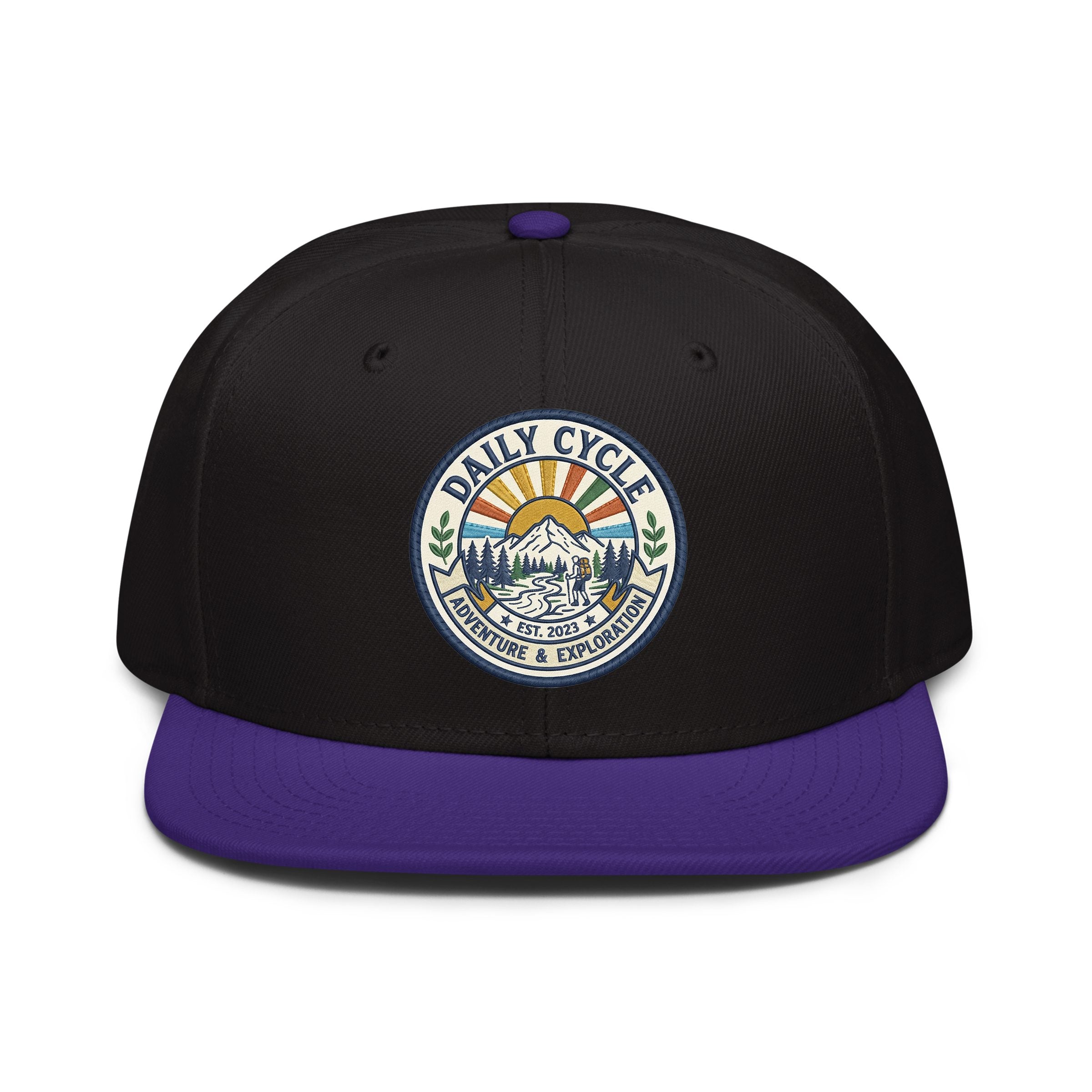 tiempo de hoy Embroidered Snapback Hat