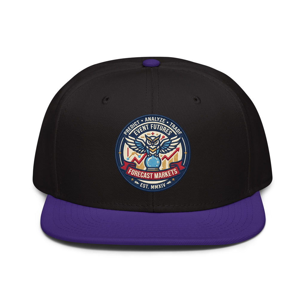 Kalshi Embroidered Snapback Hat - Bold Classic Streetwear Style