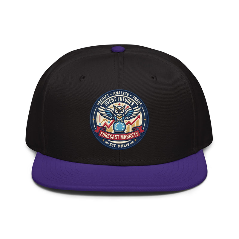 Kalshi Embroidered Snapback Hat - Bold Classic Streetwear Style