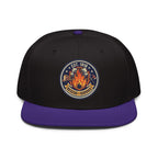 Glenpool Fire Embroidered Snapback Hat - Bold City Pride Cap