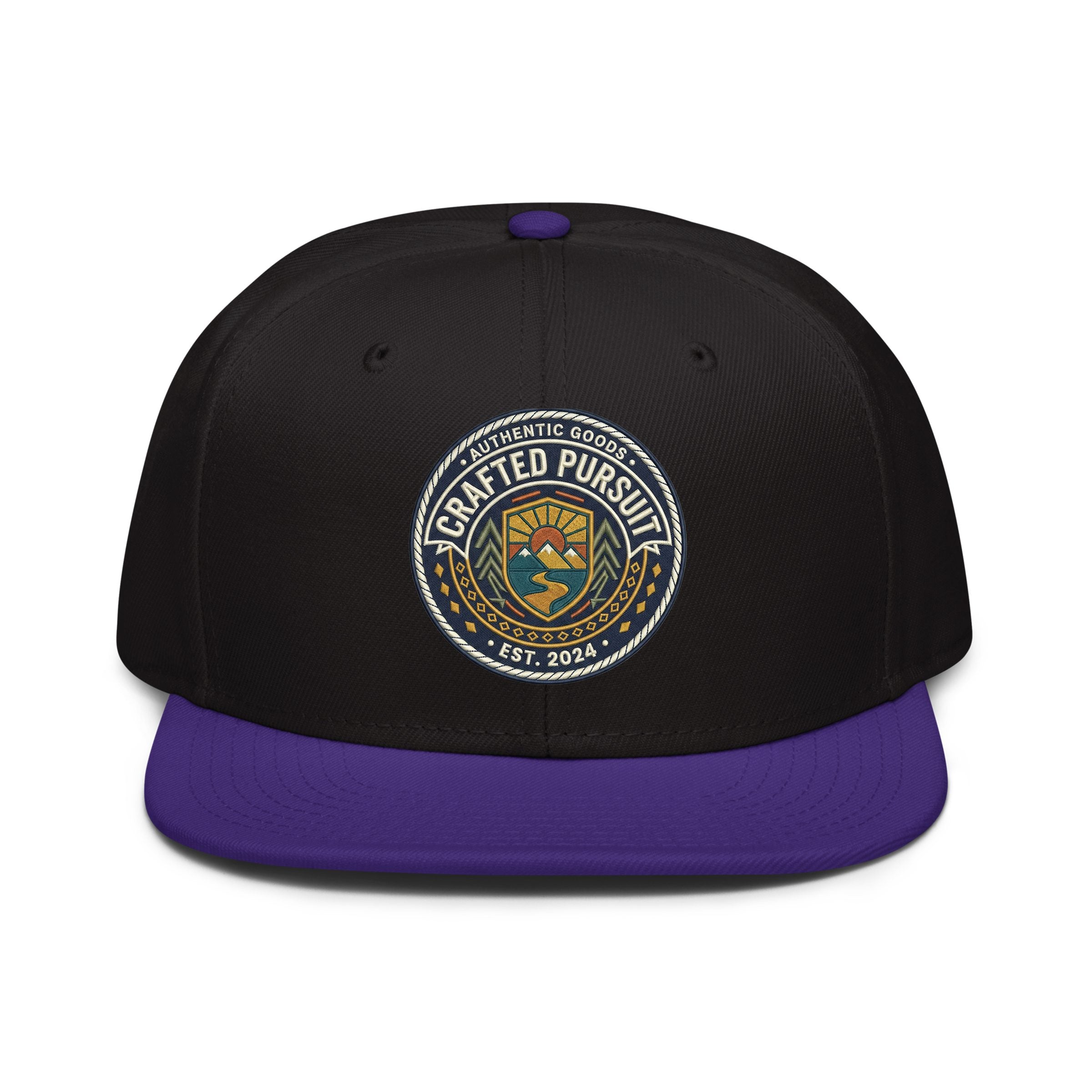 Manav Suthar Embroidered Snapback Hat - Premium Custom Streetwear