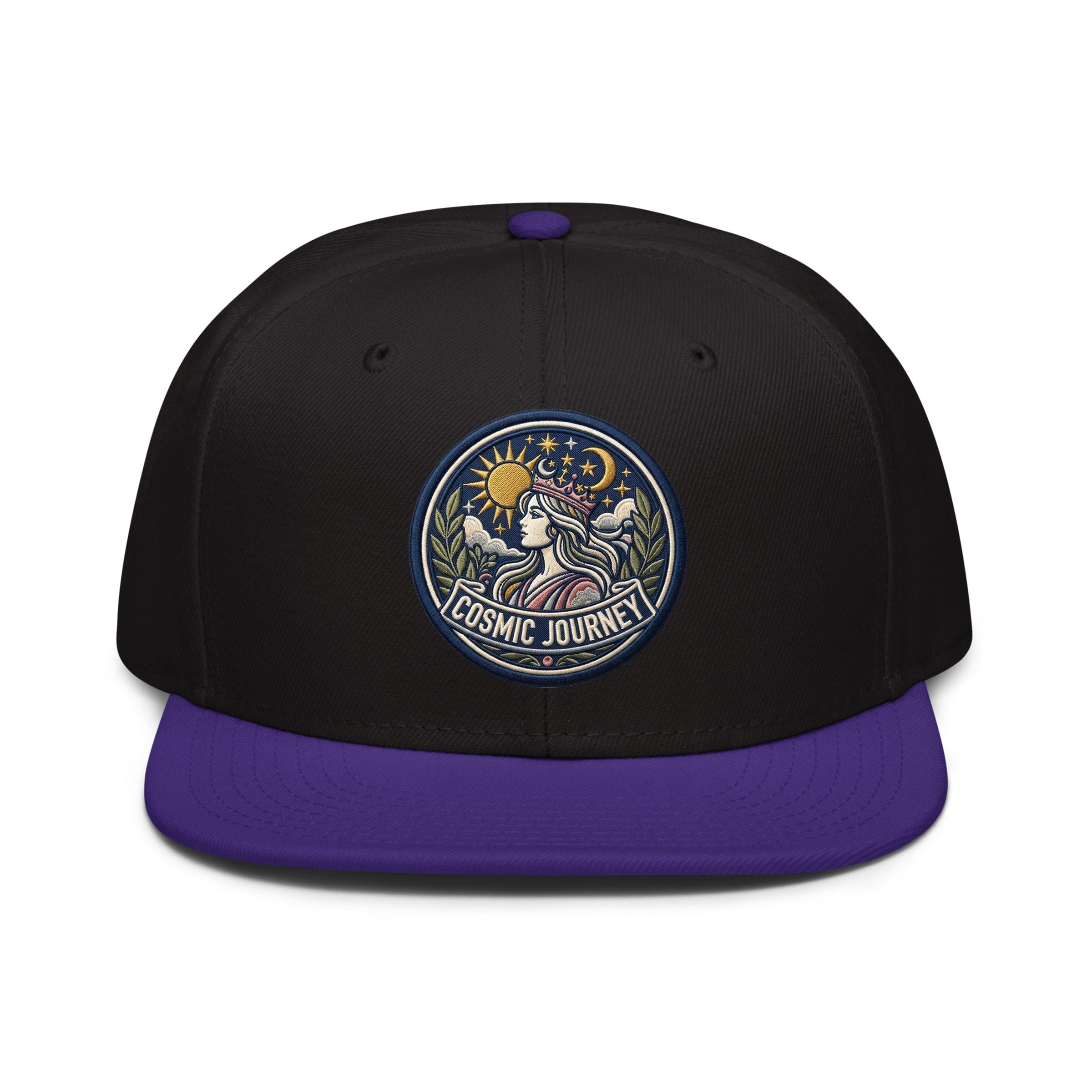 bella mir Embroidered Snapback Hat - Premium Structured Streetwear Cap