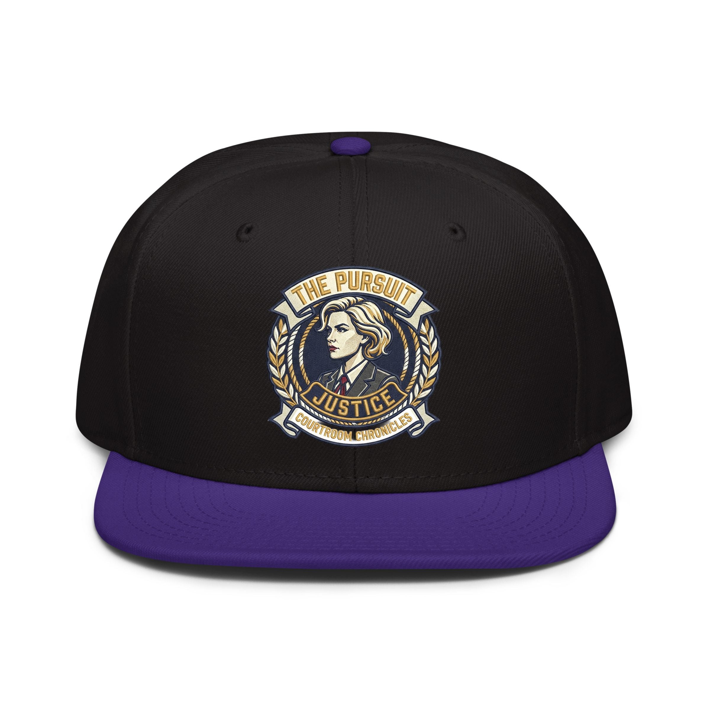 Nancy Grace Embroidered Snapback Hat - Bold News Graphic Cap