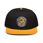 Dust Storm Warning Embroidered Snapback Hat