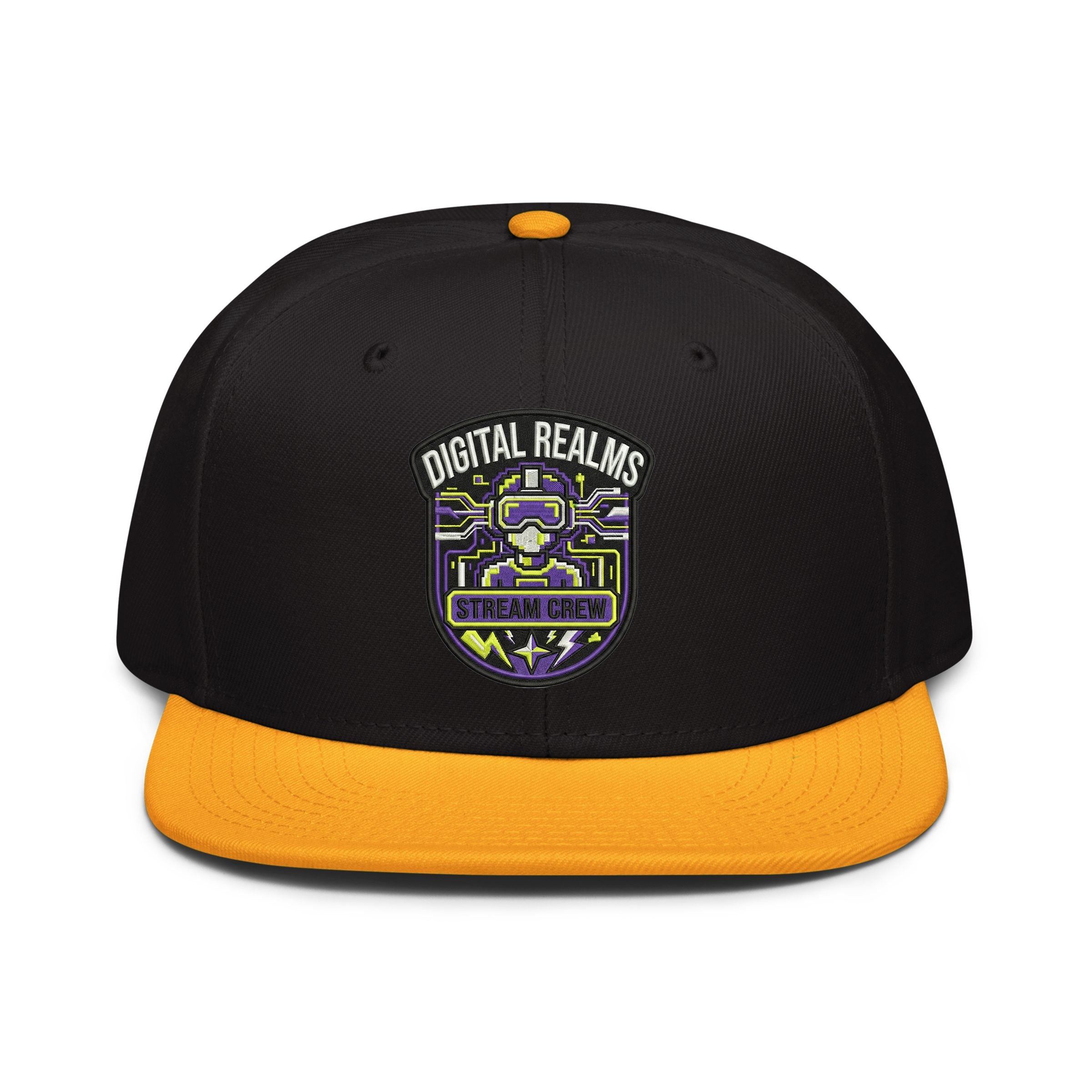 Twitch TV Embroidered Snapback Hat – Bold Gamer Streetwear Cap