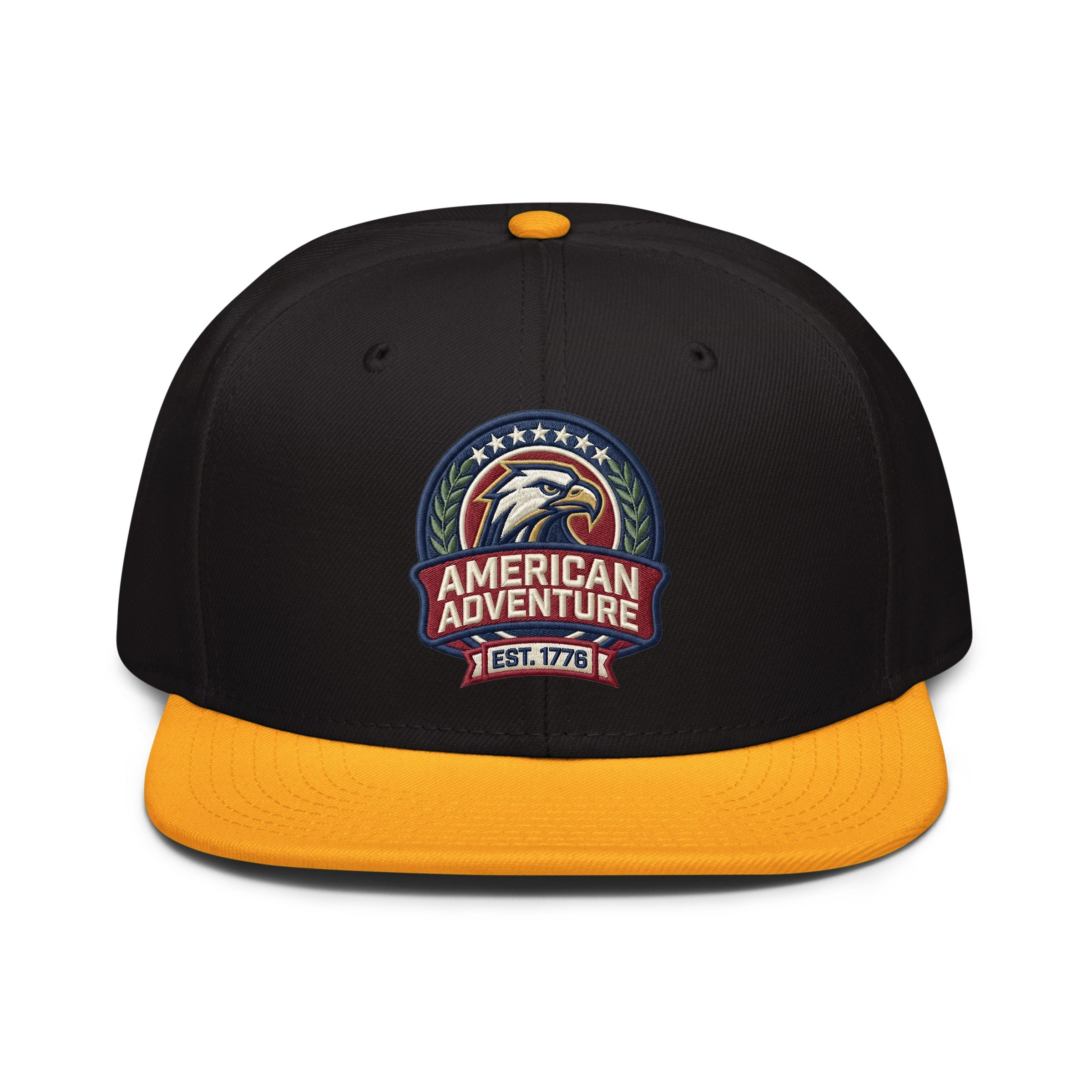 Classic America Embroidered Snapback Hat
