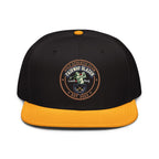 Chef Cook Golf Snapback Hat - Premium Embroidered Flat Brim Cap