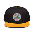 Sweet Treats Embroidered Snapback Hat - Ice Cream Cone Cap