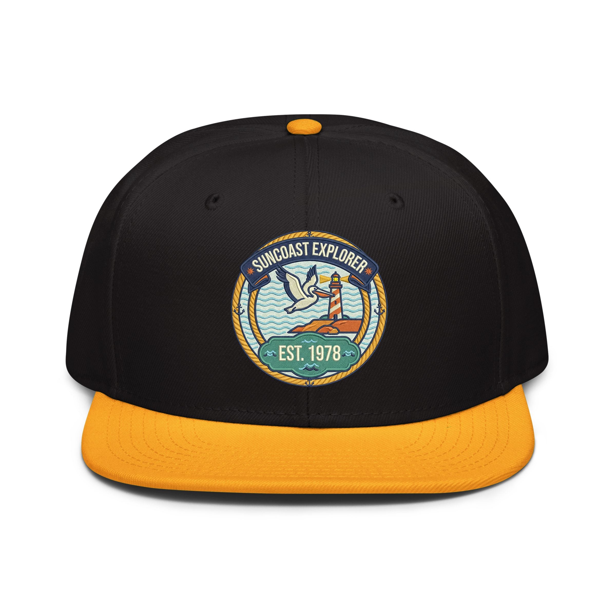 Gobierno de Florida Embroidered Snapback Hat