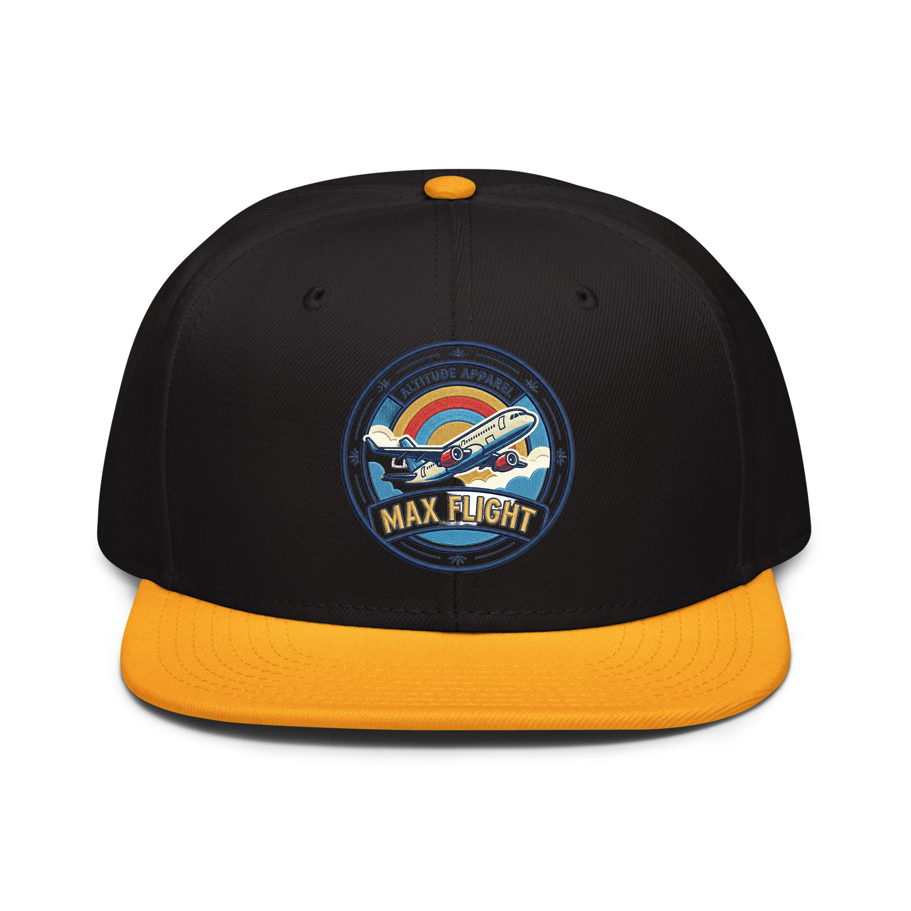 Boeing 737 MAX Aviation Classic Embroidered Snapback Hat