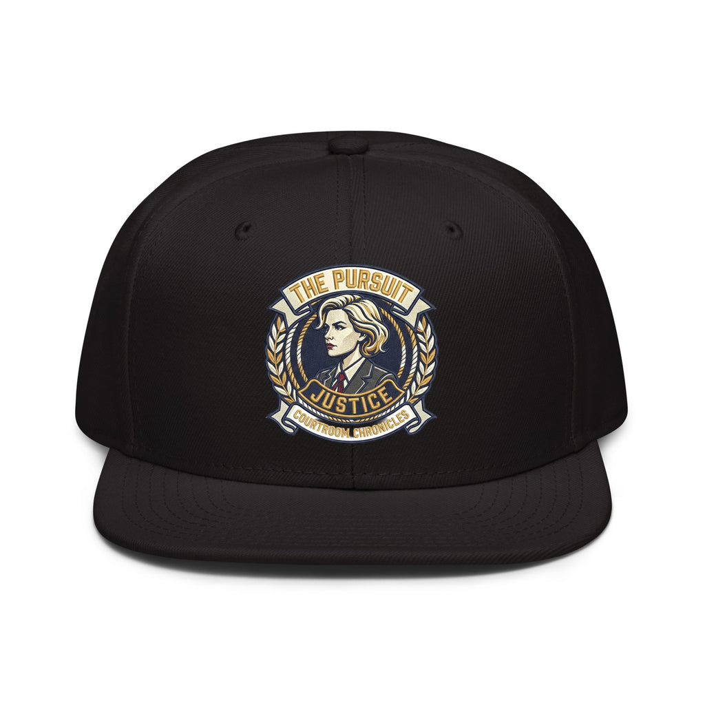 Nancy Grace Embroidered Snapback Hat - Bold News Graphic Cap
