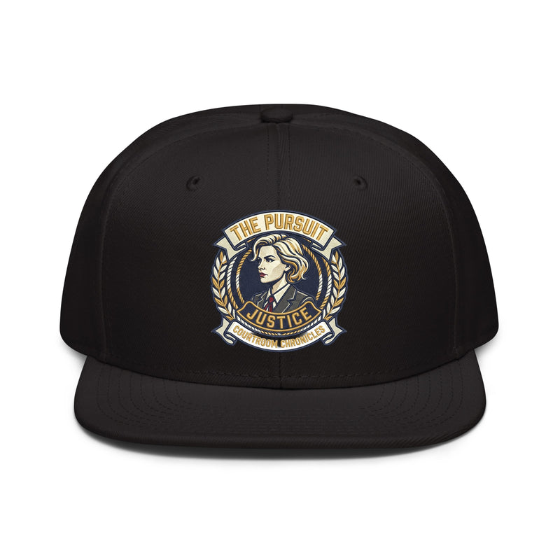 Nancy Grace Embroidered Snapback Hat - Bold News Graphic Cap