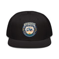 Swimming Embroidered Snapback Hat