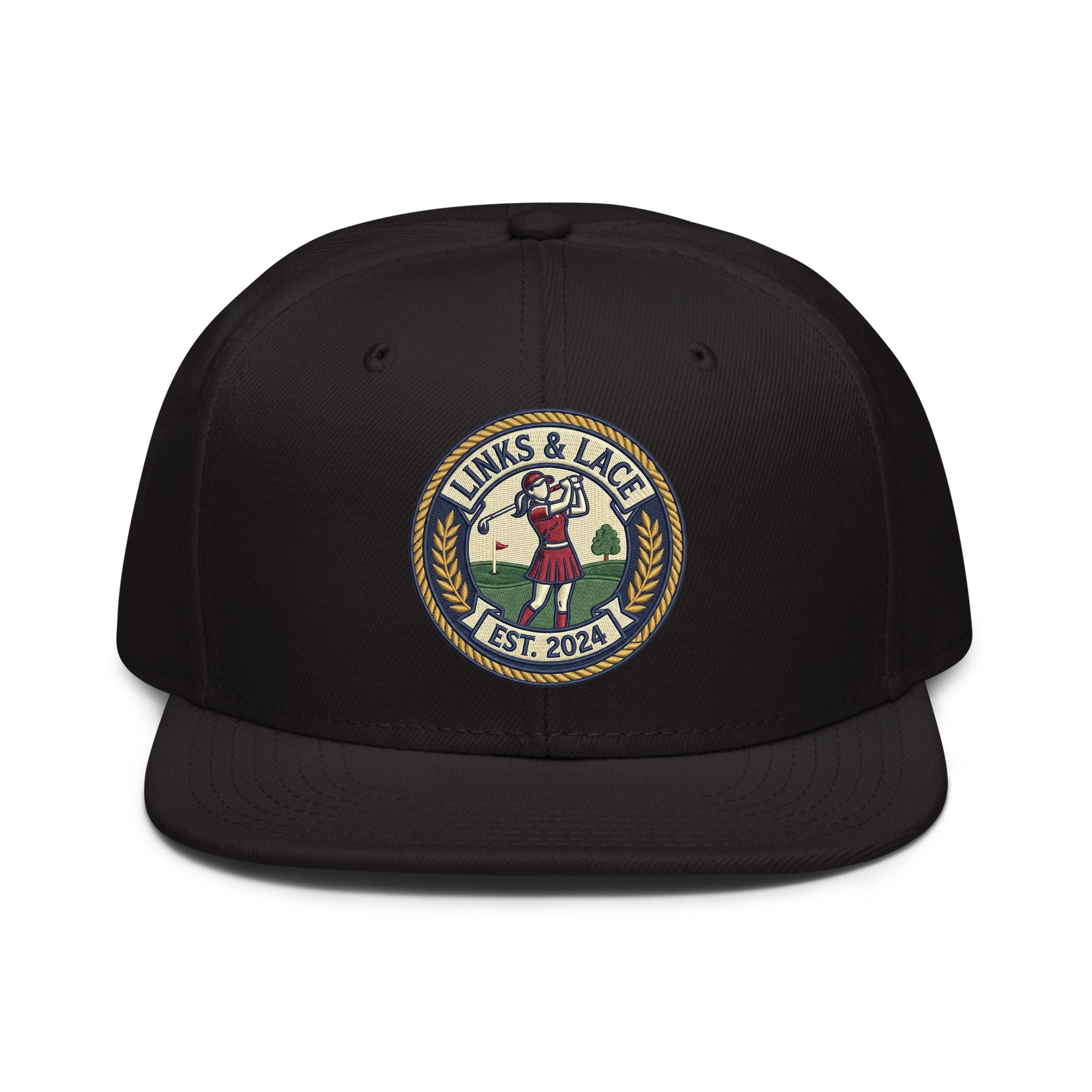 Charley Hull Golf Fan Embroidered Snapback Hat - Athletic Style Cap