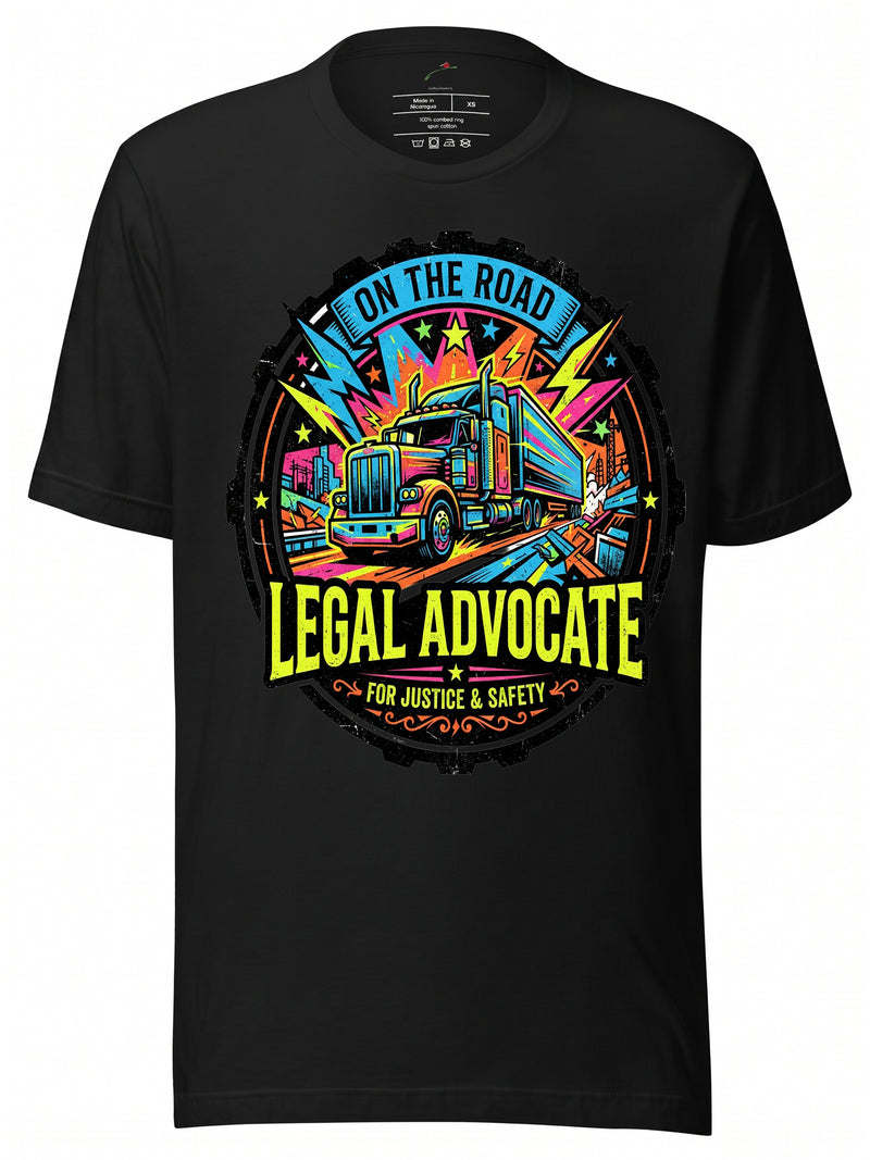 Truck Accident Attorney Graphic T-Shirt