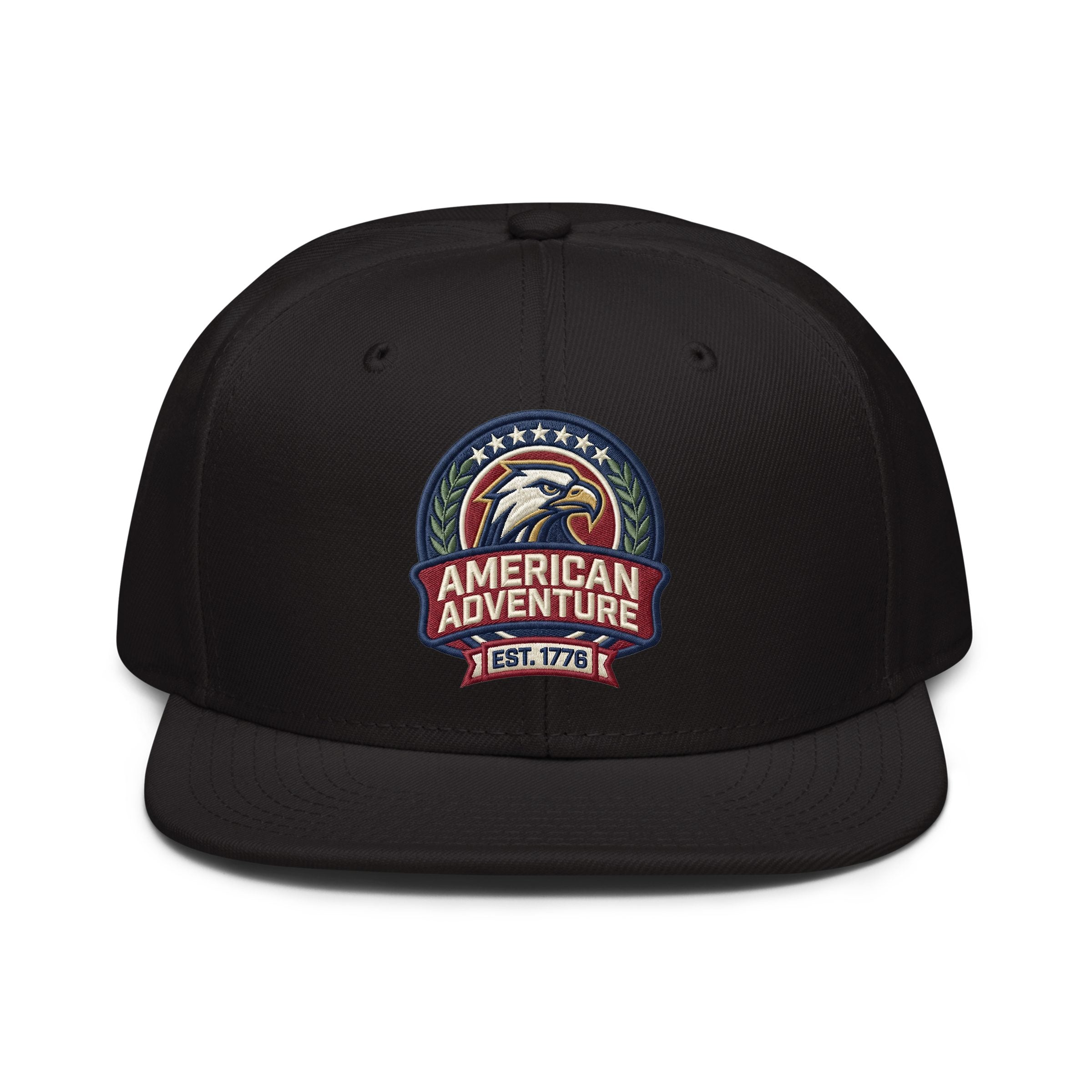 Classic America Embroidered Snapback Hat